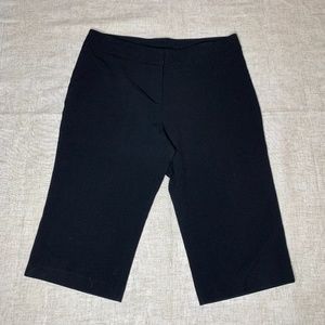 Y2K Black Work Bermuda Shorts Bottoms